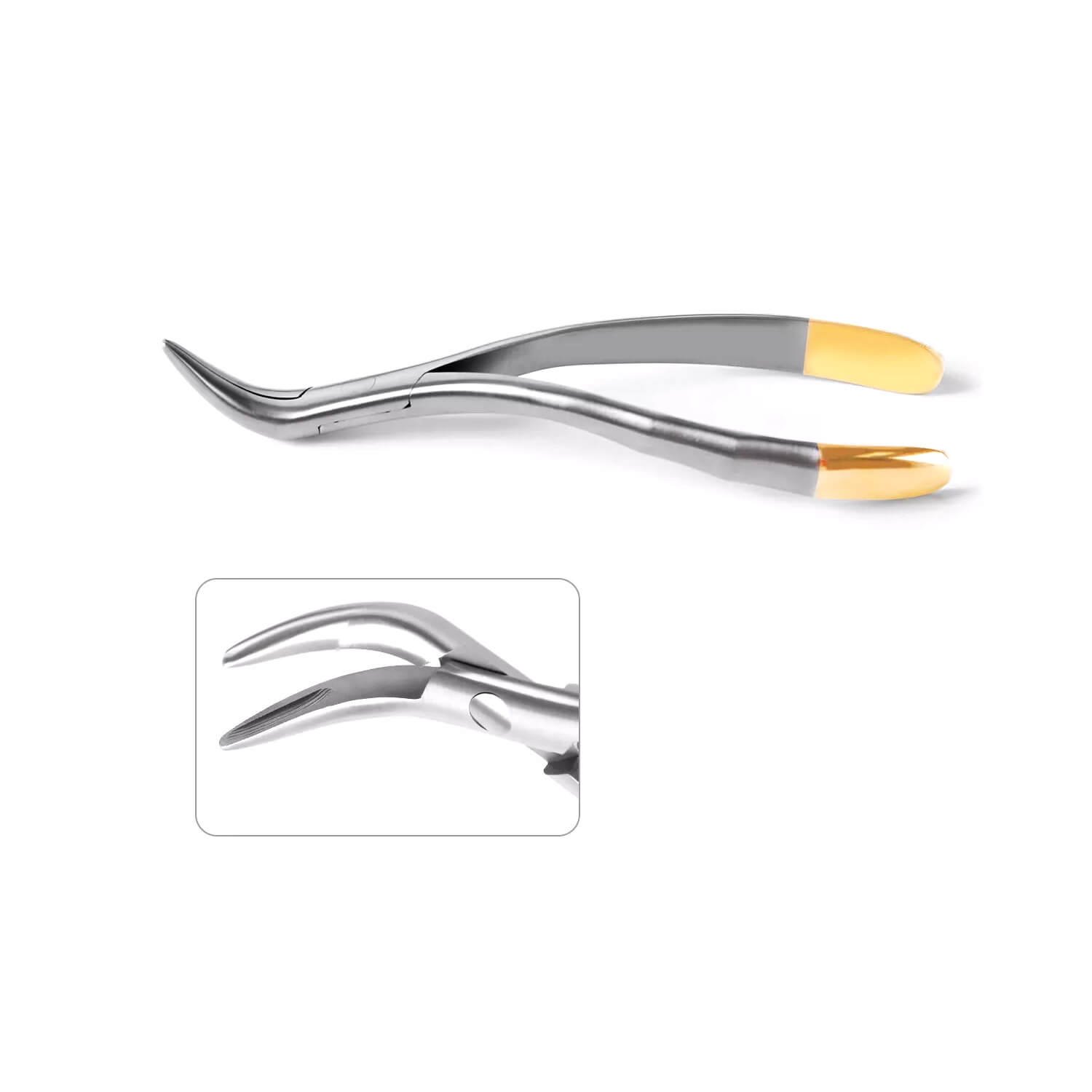 Dental Surgical Root Tip Extraction Forceps Residual Tweezers Tooth Pliers - Image 4