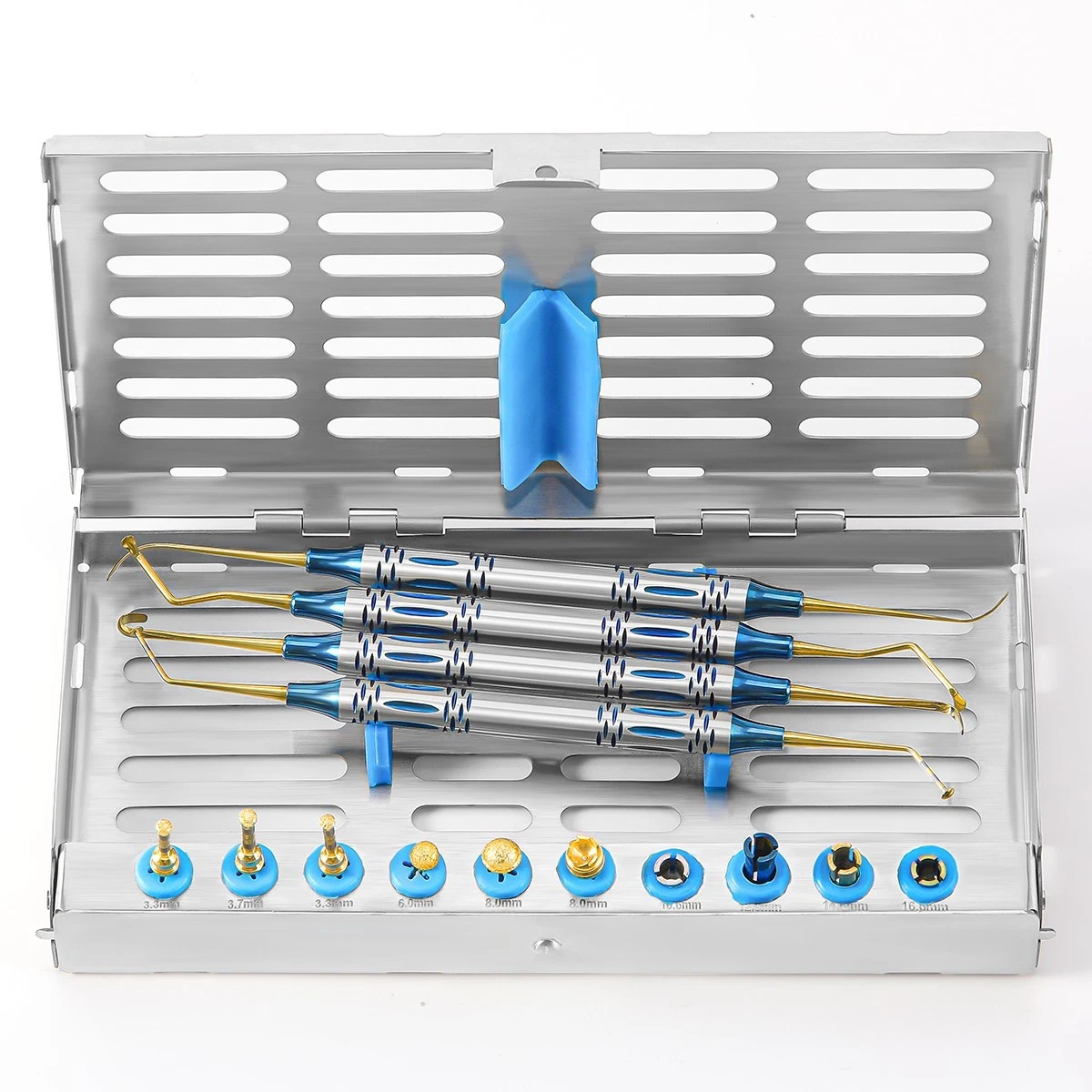 Dental Elevation Kit Sinus Lift Implant Instruments Dask Drills Stoppers 14 Pcs - Image 6